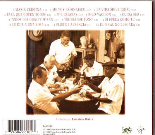 Vieja Trova Santiaguera /９８年/ラテン音楽、キューバ_画像2