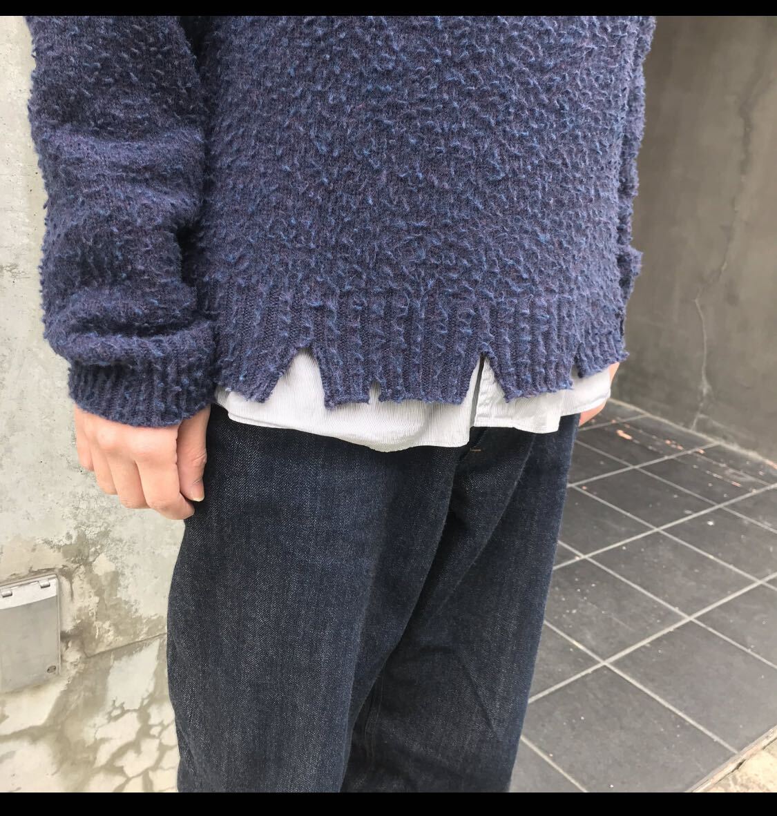 MaisonMargiela 【ほぼ未使用】ピリングニット 【山口一郎】の画像7