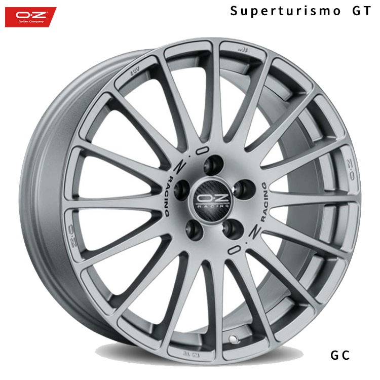 送料無料 オーゼット レーシング Superturismo GT (GC) 8J-18 +40 5H-108 (18インチ) 5H108 8J+40【1本単品 新品】_画像1