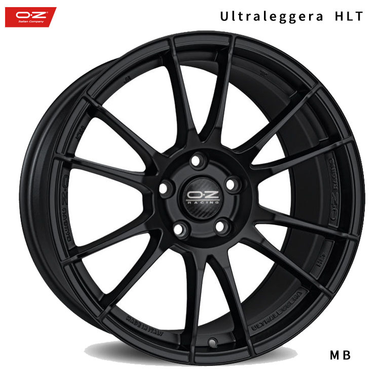 送料無料 オーゼット レーシング Ultraleggera HLT (MB) 8.5J-20 +34 5H-120 (20インチ) 5H120 8.5J+34【1本単品 新品】_画像1