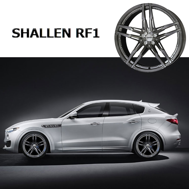 送料無料 共豊 SHALLEN RF1 9.5J-22 +22 5H-112 (22インチ) 5H112 9.5J+22【4本セット 新品】_画像2