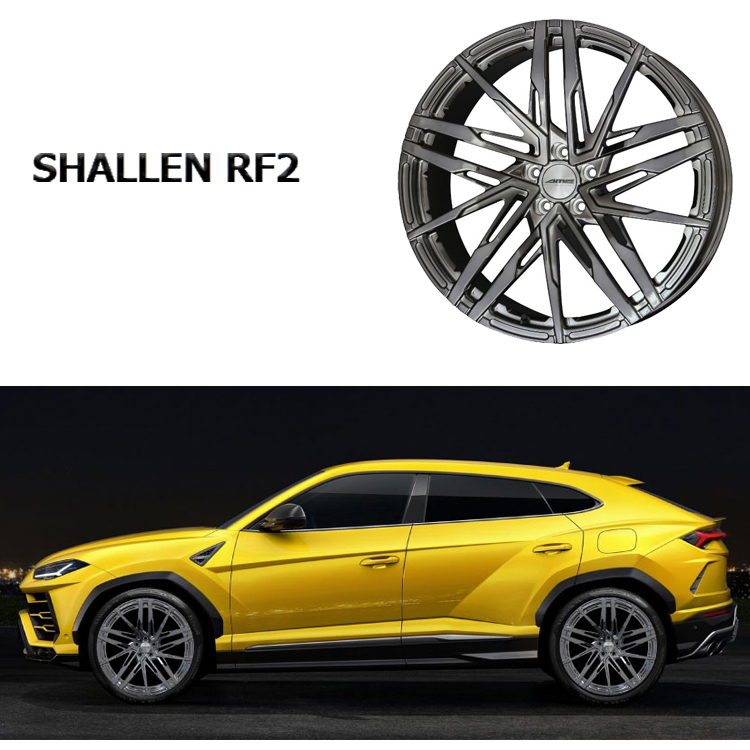 送料無料 共豊 SHALLEN RF2 9.5J-22 +22 5H-112 (22インチ) 5H112 9.5J+22【2本セット 新品】_画像2