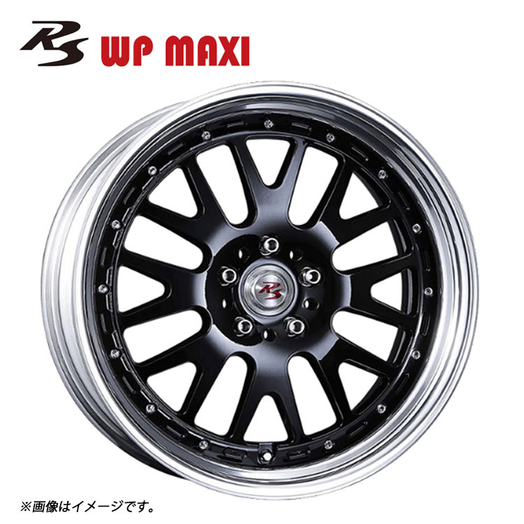 送料無料 クリムソン RS WP MAXI High Disk 18/19inch 11.5J-19 +55～－47 5H-120.65 【2本セット 新品】_画像1