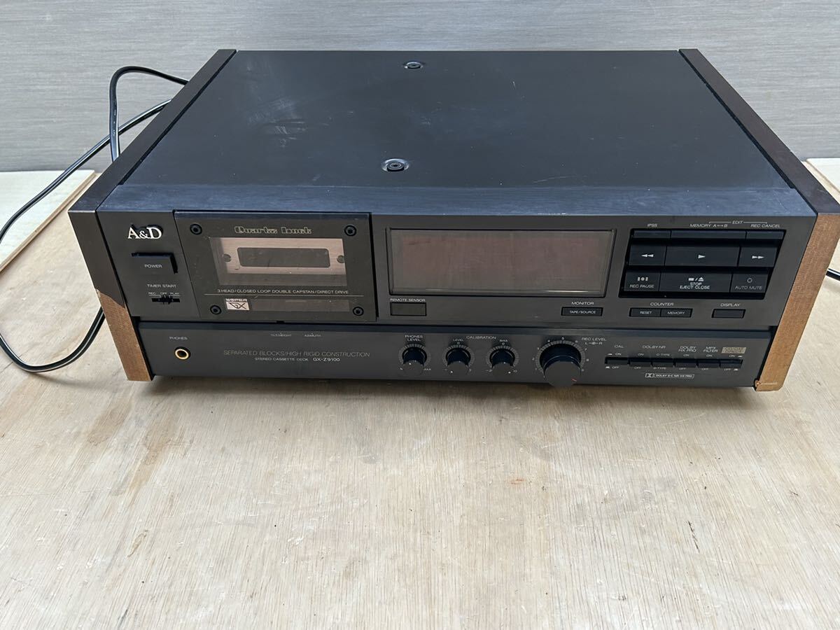 15980円 A&D 赤井電機 アカイ 3ヘッドシングルカセットデッキ GX 15980円 A&D 赤井電機 アカイ 3ヘッドシングルカセットデッキ GX