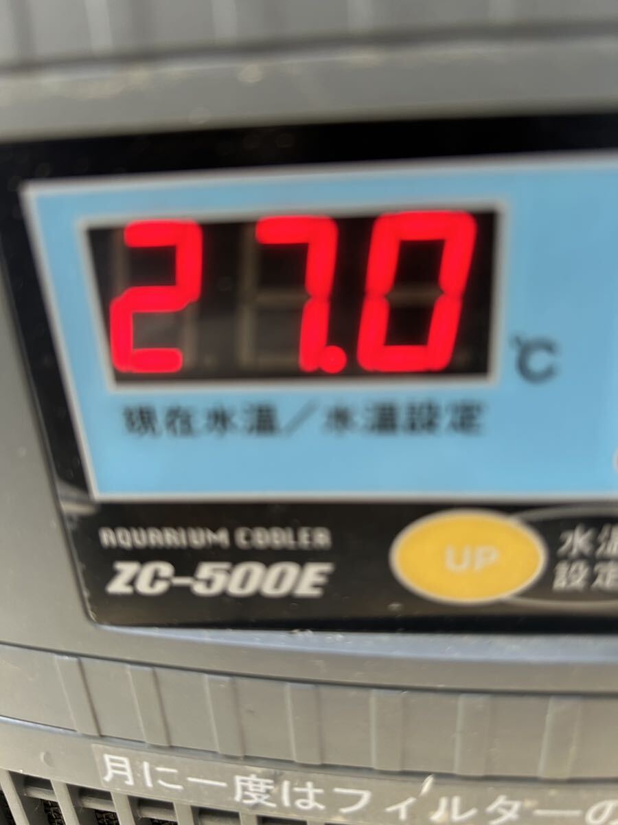 zen acid cooler,air conditioner ZC-500E used electrification verification operation not yet verification Junk parts taking li