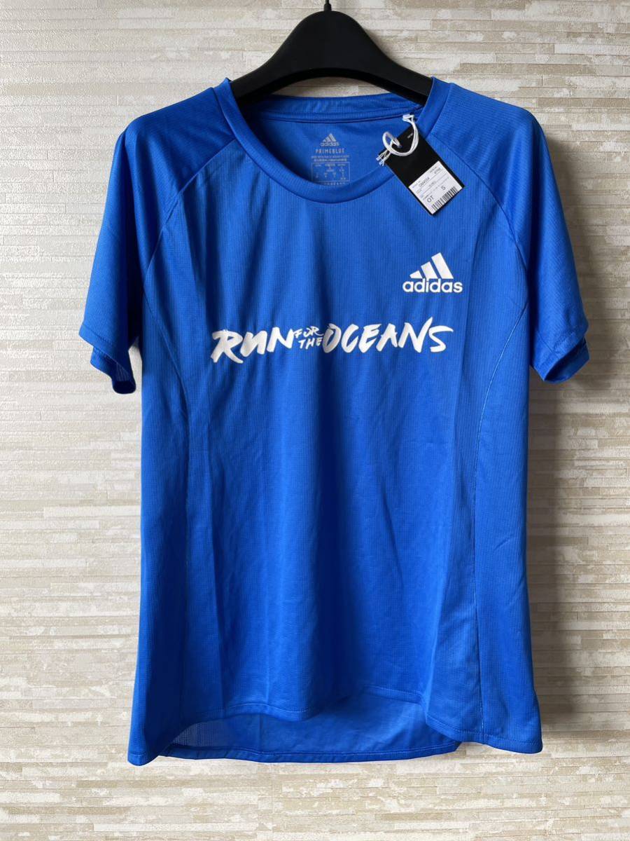 XL」Adidas 女性 25/7 Rise Up N Run パーリーTシャツ_画像1