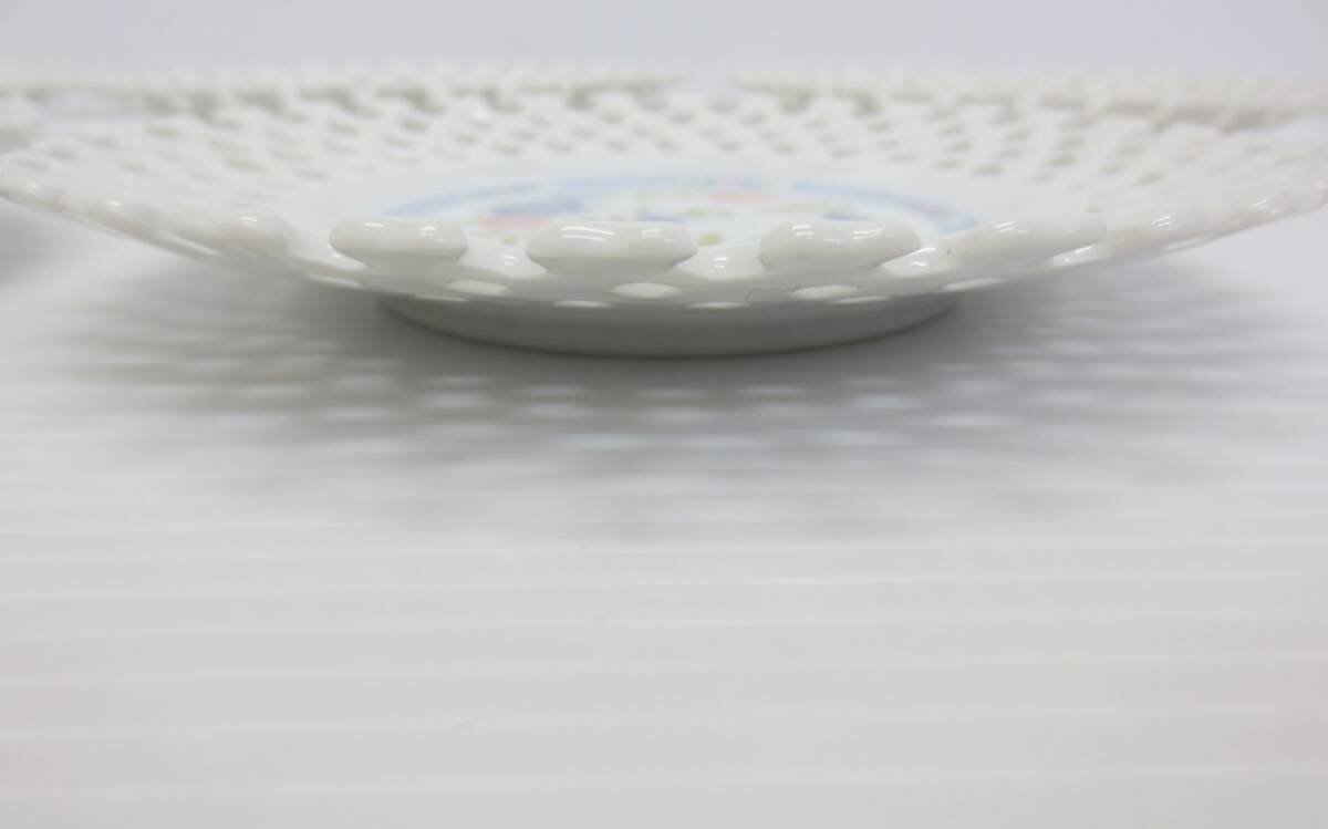 【3-53】日本製 reito Marianne 花柄 レース模様 ケーキ皿5枚セット プレート 食器の画像5