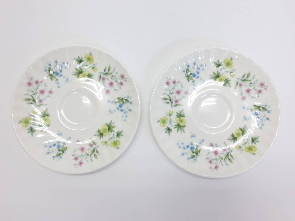 【3-111】 MINTON ミントン スプリングバレー デミタスカップ＆ソーサー 2客セット_画像4