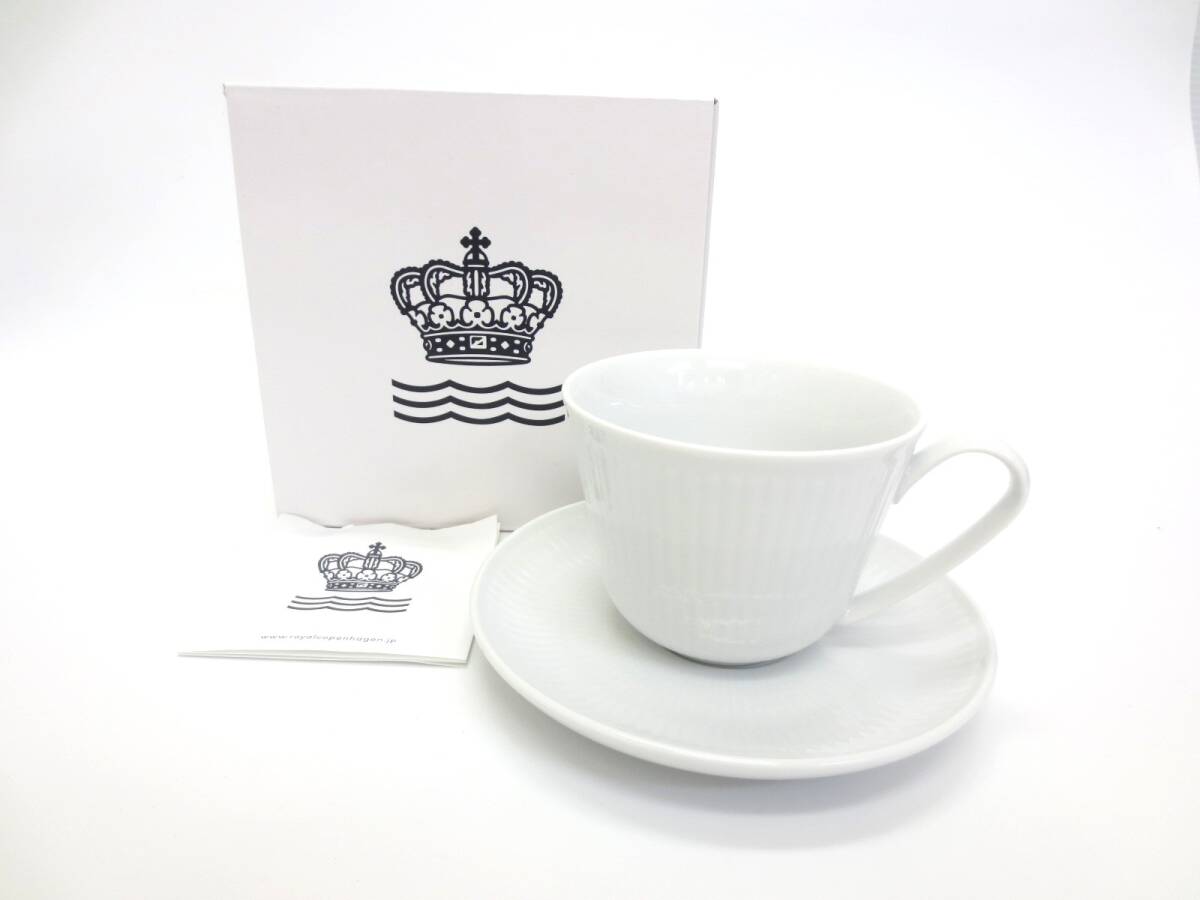 【3-161】ROYAL COPENHAGEN ロイヤルコペンハーゲン カップ＆ソーサー 紙箱入り_画像1