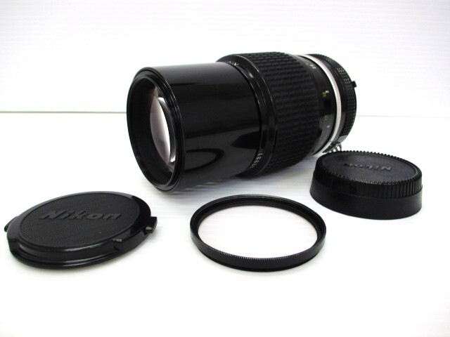 【4-19】 ニコン NIKKOR 200mm 1:4 カメラ レンズ の画像1