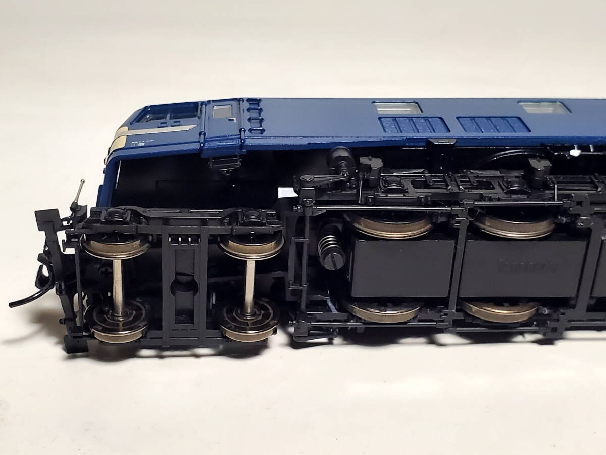  beautiful goods 1000 jpy ~# Tenshodo EF58 shape electric locomotive large window blue / cream (.. color ) P type bini lock filter No.72024