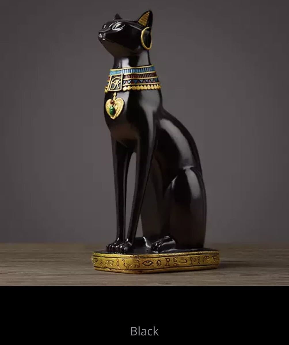 全3種類 要1種類選択 エジプト風猫の置物 猫 ネコ キャット エジプト ナイル インテリア オブジェ 置物 小物 モダン アート 装飾_画像8