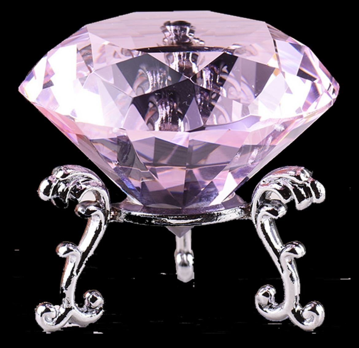 LHH437* all 7 kind necessary 1 kind selection 6cm equipment ornament present diamond type crystal diamond crystal objet d'art ornament ornament small articles 