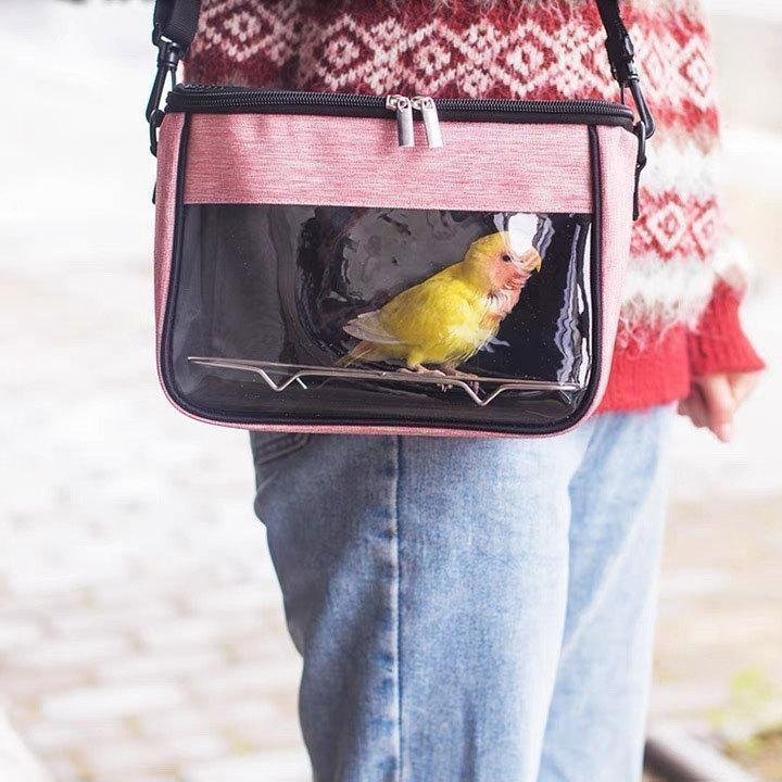  сумка на плечо для домашних животных мелкие животные для дорожная сумка выход хомяк lato шиншилла Momo nga... портфель прозрачный розовый mzm751