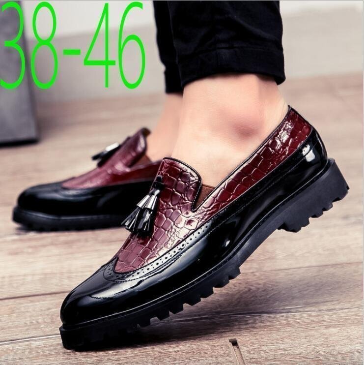 正規品ローファースリッポンビジネスシューズ メンズ靴外羽根イギリス風革靴紳士靴 3色 24.0～27.0cmサイズ選択可 ホワイト_画像8