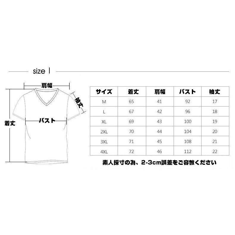 Tシャツ 夏 メンズ 半袖 おしゃれ 白Tシャツc配いろ カジュアルクルーネック 丸首 プリント ホワイト XL_画像3