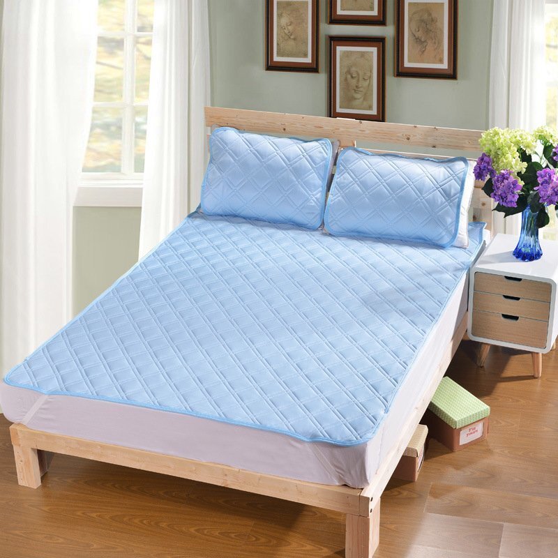 PYD2094*.do cold sensation pad pillow pad ...pa... bed pad 180×200cm 3 point set mat ... for summer bedding ventilation 