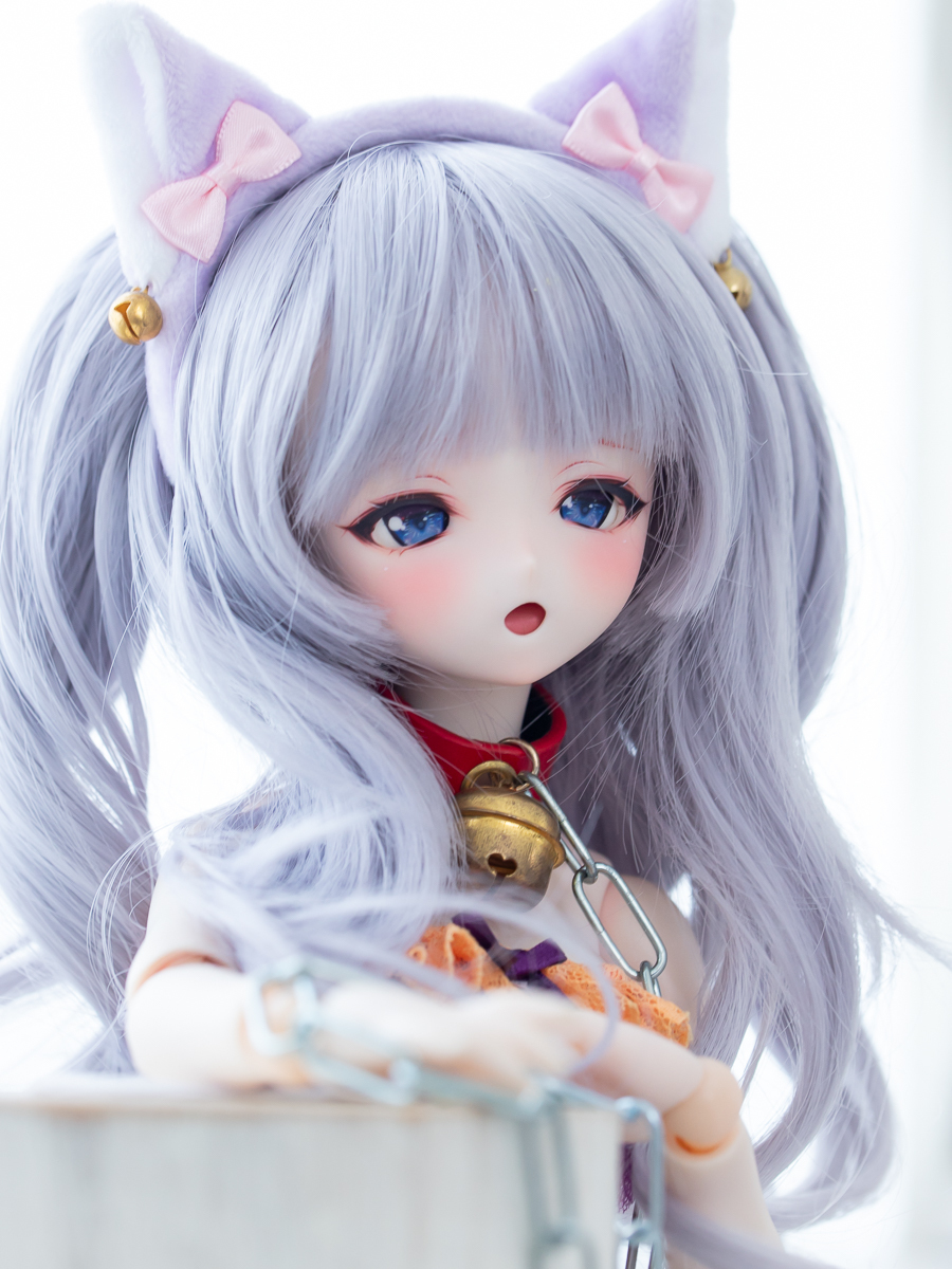 DDH-10セミホワイト肌【カスタムヘッド＋試作デカールアイ】=晴レスタ＝ ※ソフビ盛り難あり_画像4