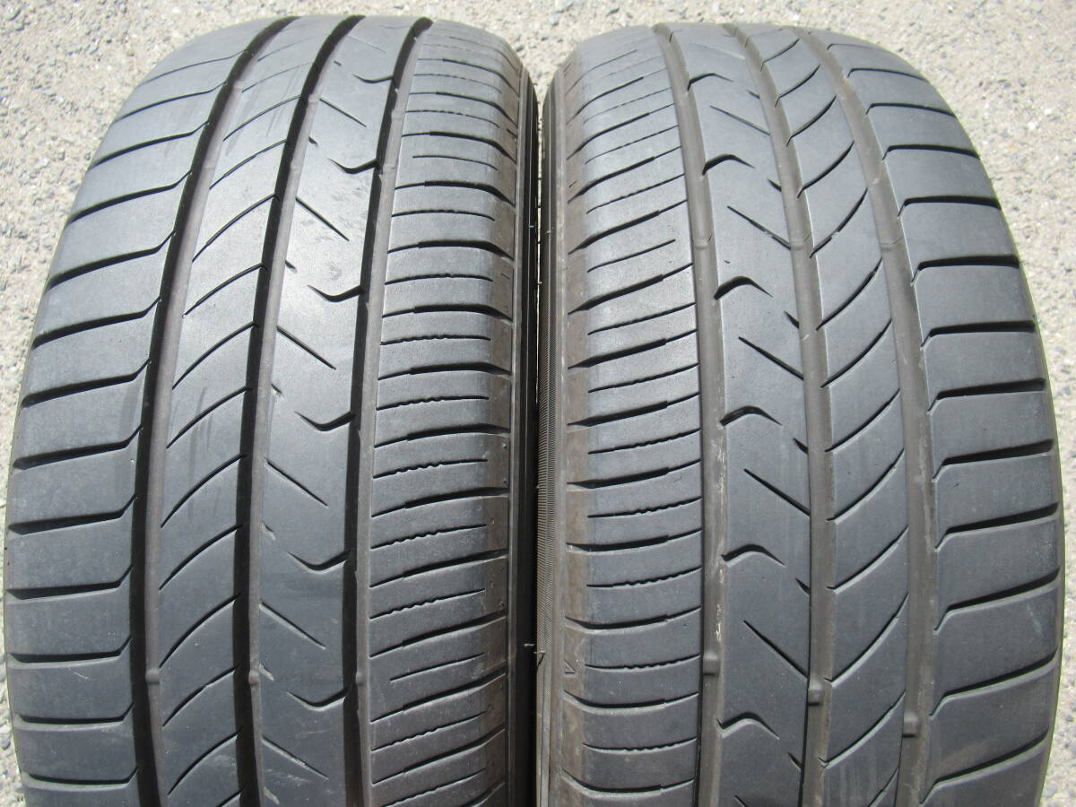 中古タイヤ☆215/60-17 215/60R17 トーヨー トランパスmp7 2021年製 9分山 2本セット 程度良好☆_画像1