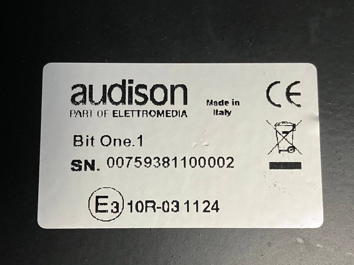 ★audison オーディソン bit one デジタルオーディオプロセッサー★032109Y