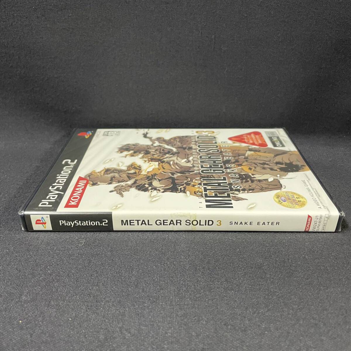 PS2 新品未開封 METAL GEAR SOLID 3 SNAKE EATER メタルギア ソリッド 3 スネークイーター プレステ2 ゲームソフト MGS3_画像3