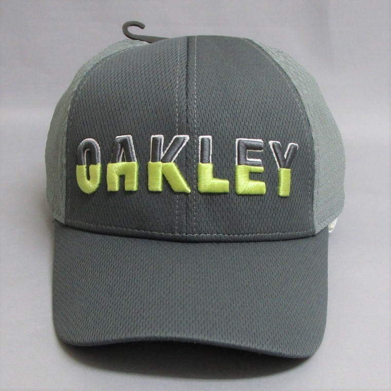 オークリー キャップ FOS901398-20G シャドウ OAKLEY MESH CAP 23.0★送料無料 メッシュ キャップ Hydrolix グレー Shadow 立体ロゴ刺繍_画像2