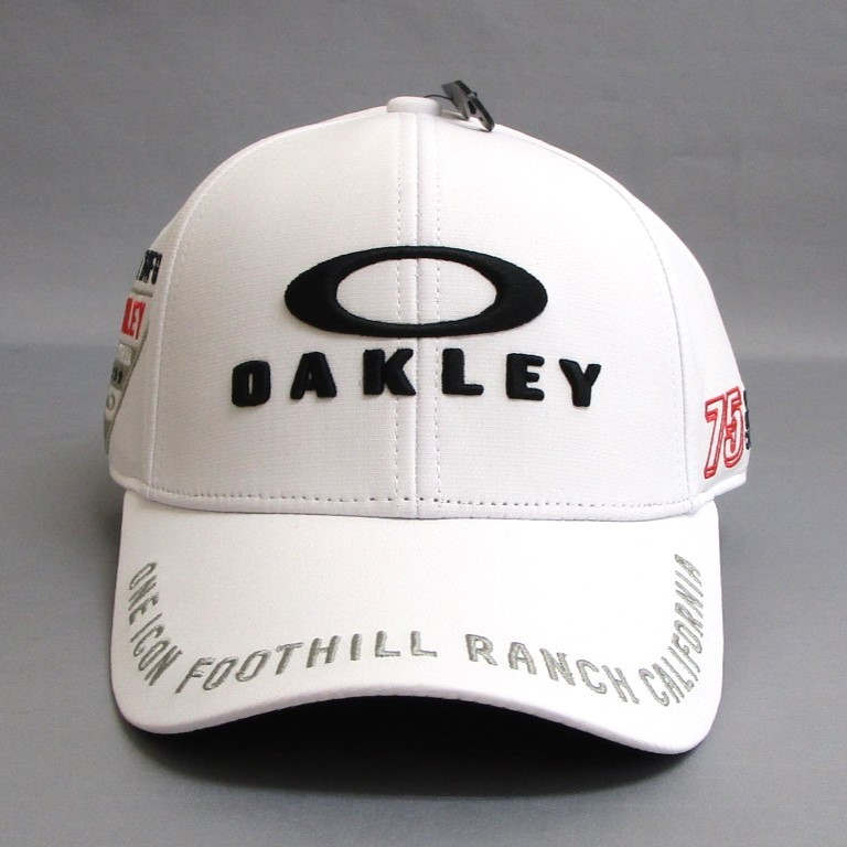 オークリー キャップ FOS901577-100 ホワイト FIXED CAP FA 23.0★送料無料 OAKLEY フィックスド キャップ WHITE_画像2