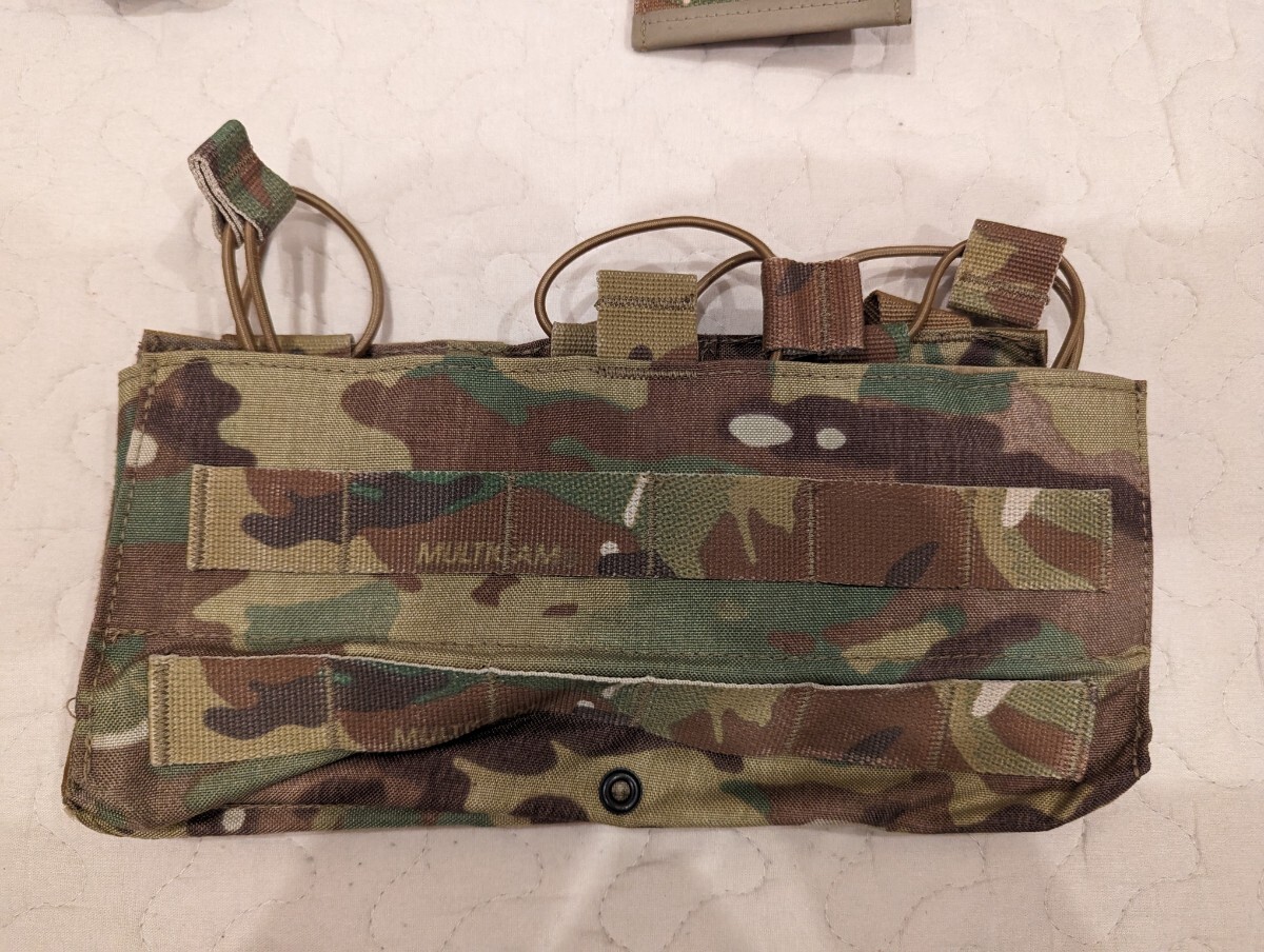 実物 tyr kangaroo front flap 7.62 マルチカム マガジンポーチの画像1