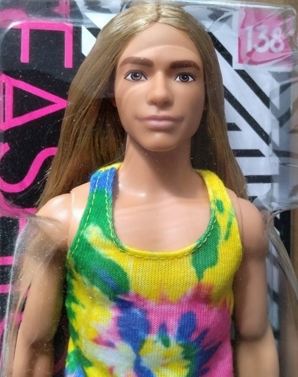 Barbie Ken Fashionistas Doll with Long Blonde Hair ケン ブロンド ロングヘア 未使用 保管品の画像3