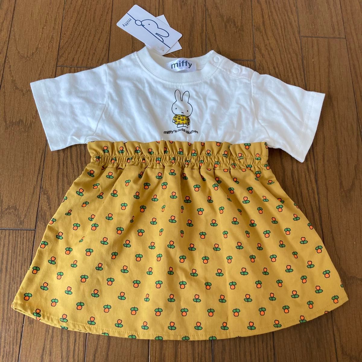 しまむら　ミッフィー  チュニック　90サイズ　 半袖Tシャツ トップス 女の子　2点まとめ　セット