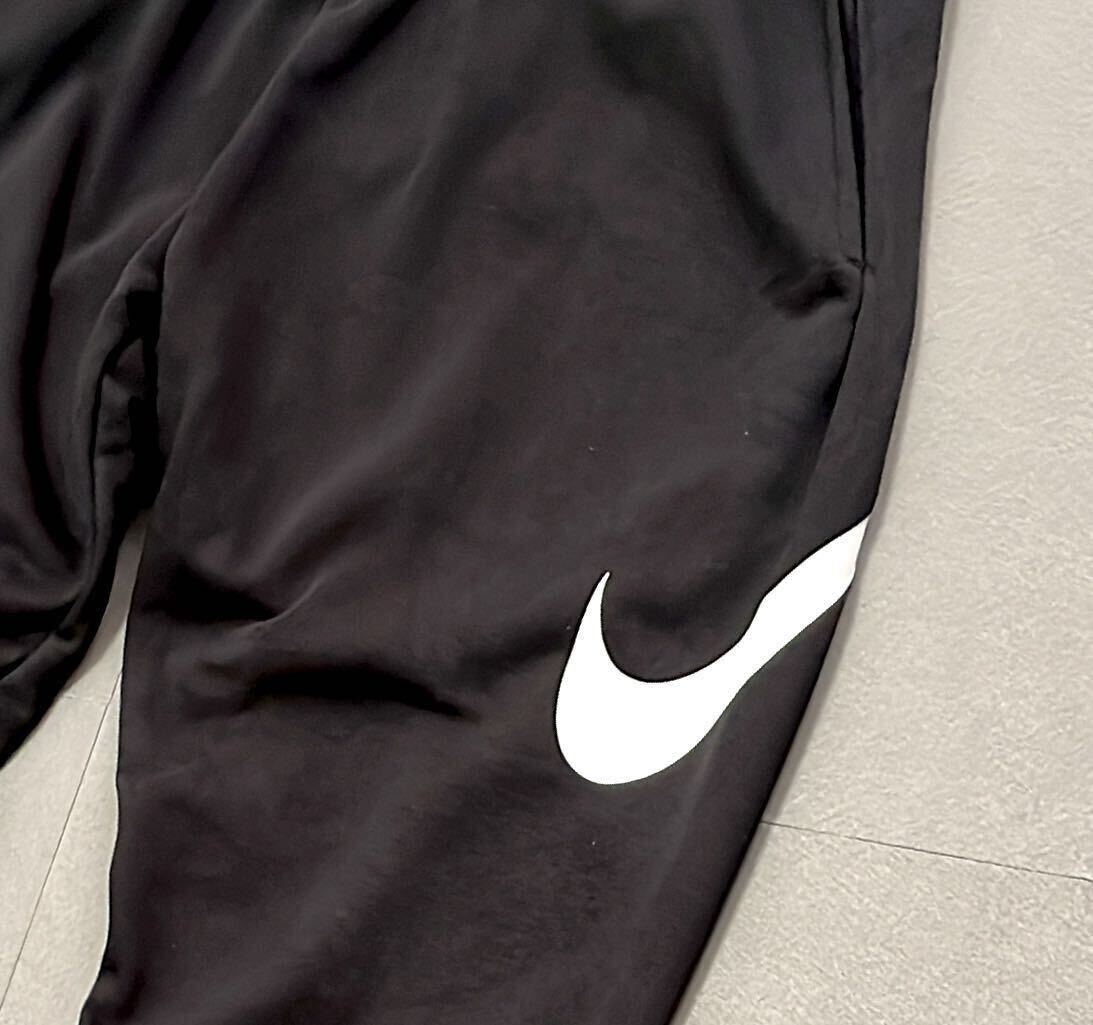 新品 ナイキ SWOOSH BY NIKE 上下セット スウッシュ ロゴ Tシャツ ジョガーパンツ セットアップ 黒 ブラック ［ 2XLサイズ ］_画像5