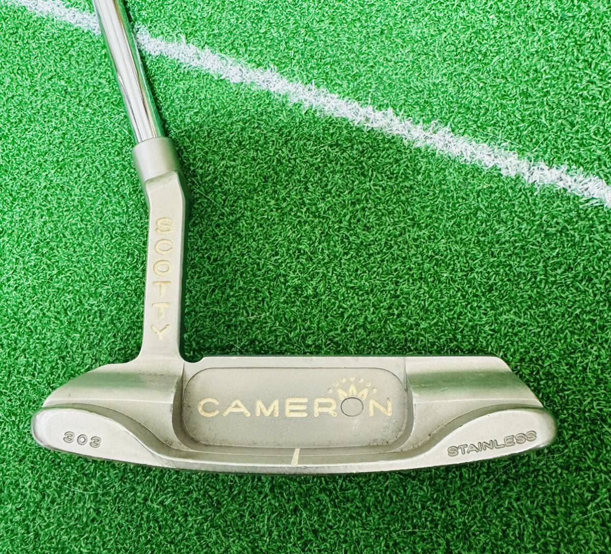 SCOTTY CAMERON パター　NEWPORT STUDIO STAINLESS 34inch 中古品_画像2