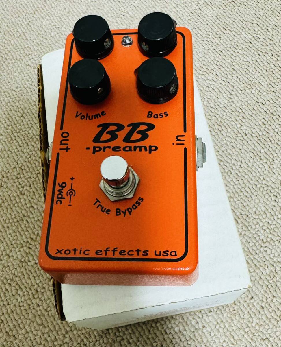 【値下げ！】Xotic BB PREAMP 手書きシリアル期　中古美品_画像1