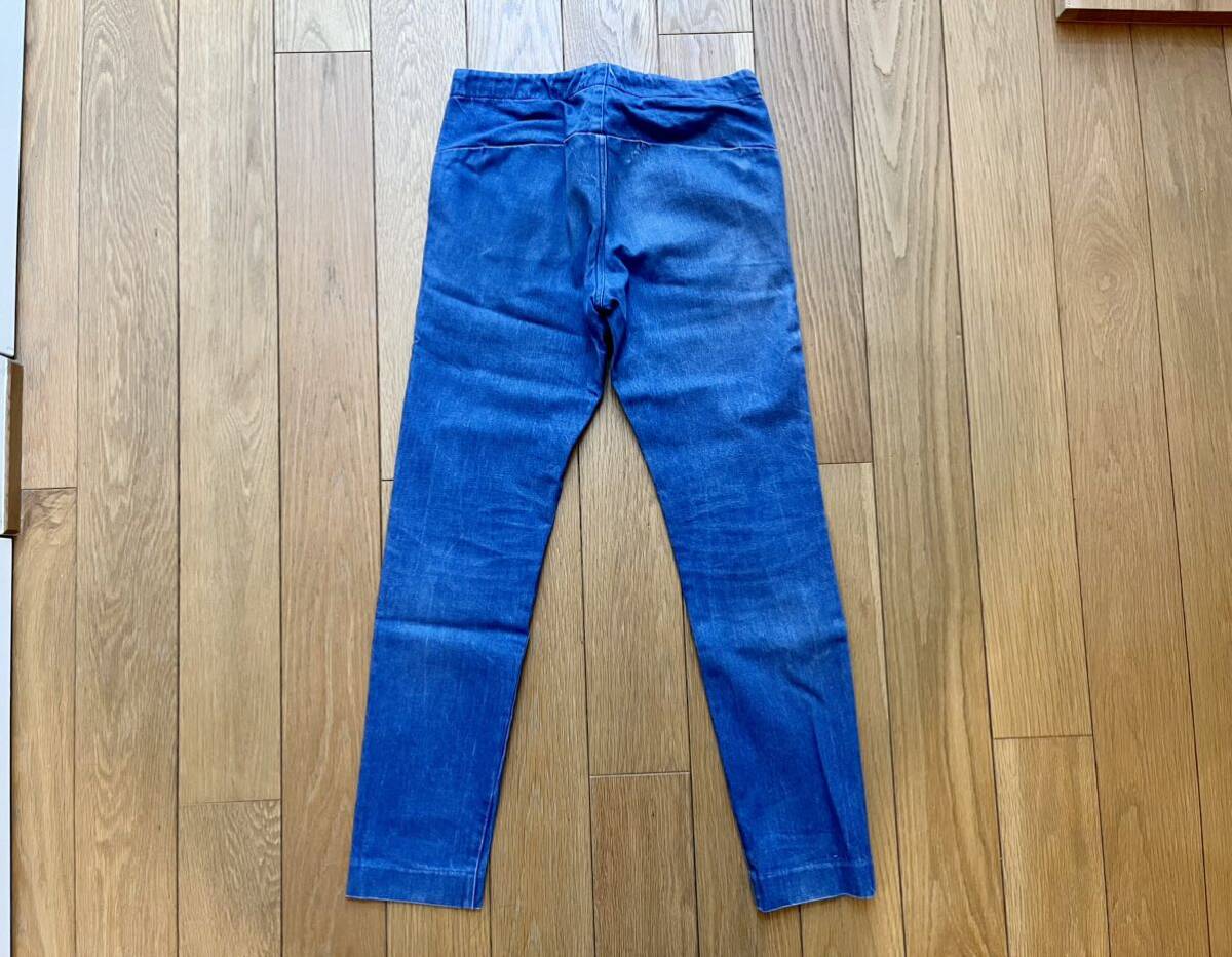 12SS SUNSEA サンシー のDenim skin pants