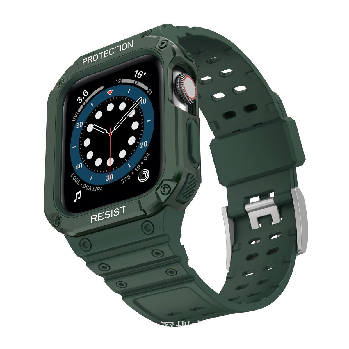 Apple watch соответствует частота покрытие в одном корпусе 38/40/41 42/44/45 Apple часы кейс частота ремень TPU ударопрочный защитный корпус * много выбор цвета /1 пункт 