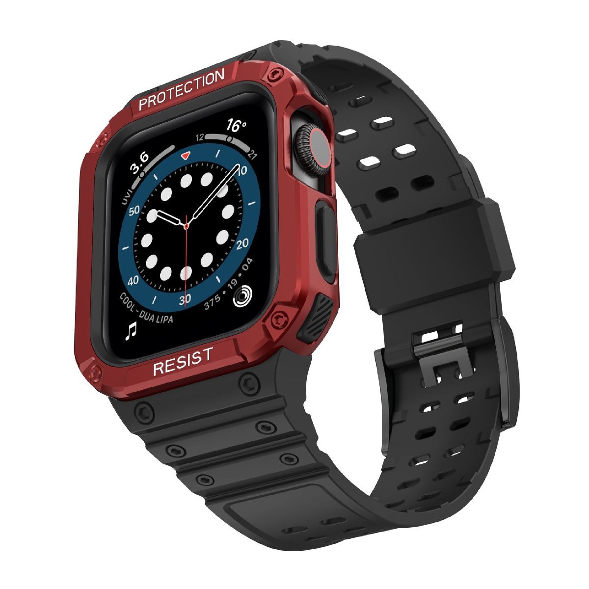 Apple watch соответствует частота покрытие в одном корпусе 38/40/41 42/44/45 Apple часы кейс частота ремень TPU ударопрочный защитный корпус * много выбор цвета /1 пункт 