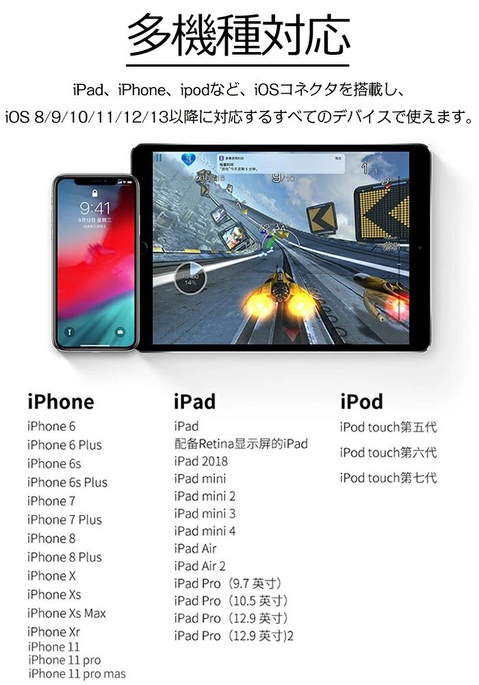 iPhone イヤホン 変換ケーブル Lightning 3.5mmジャック ヘッドフォンジャック 変換アダプタ イヤホン 変換ケーブル☆10色選択/1点_画像6