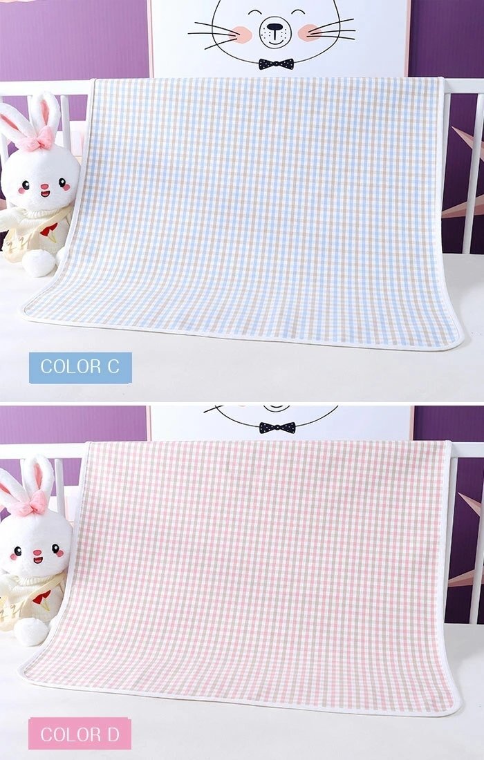  waterproof sheet bed‐wetting sheet baby single diapers change seat quilt pad . aqueous eminent ventilation baby .. kind man and woman use * many сolor selection /1 point 