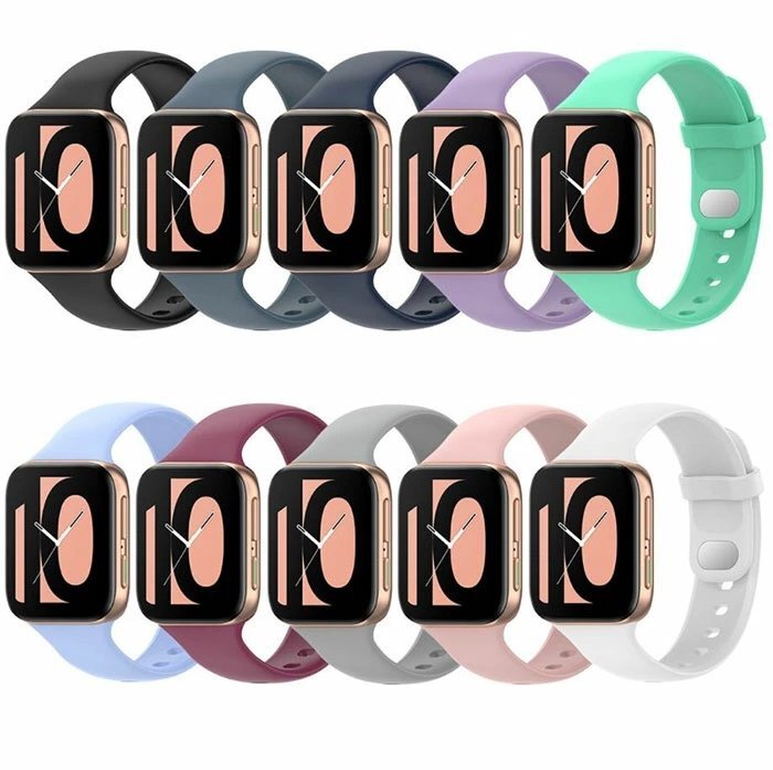 OPPO Watch correspondence for exchange band silicon belt soft waterproof removal and re-installation easy for exchange strap sport band *10 color /41/46mm selection /1 point 