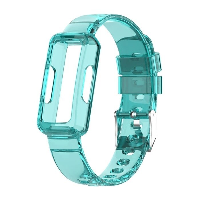 Fitbit Luxe 交換用 腕時計バンド 交換バンド Fitbit inspire スマートウォッチ バンド 腕時計バンド 替えベルド クリアバンド（カラーB）_画像1