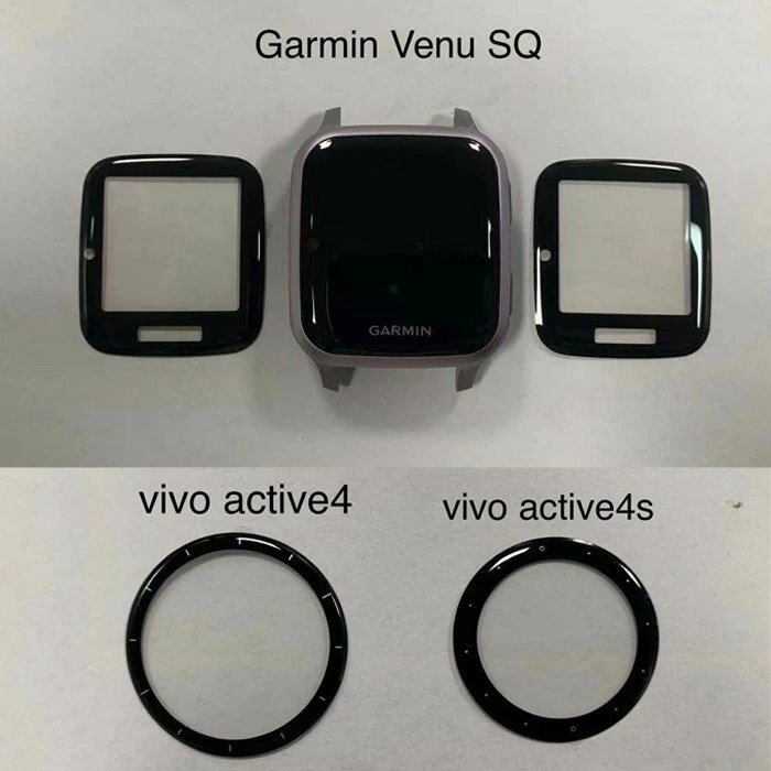 Garmin Venu SQ 液晶保護フィルム vivoactive 4/vivoactive 4S 対応 PMMA+PC合板 気泡防止 飛散防止 指紋防止 2枚セット ☆多形状選択/1点_画像7