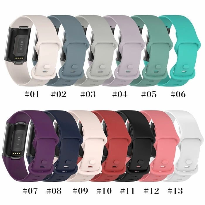 Fitbit Charge5 スマートバンド チャージ5 専用 替えベルト バンド 交換ベルト シリコン製 通気 軽量防水性 腕時計バンド☆12色選択/1点_画像8