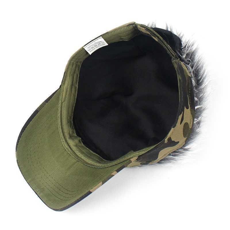  новый товар камуфляж козырек волосы - козырек шляпа No-brand сетчатая кепка Work колпак 