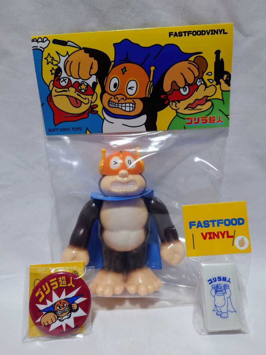 新品 FASTFOOD VINYL TOYS ILUILU zollmen UZUMARK IZUMONSTER mutant vinyl hardcore hxs tkom リアルヘッド 真頭玩具 realhead廣田彩玩所_画像7