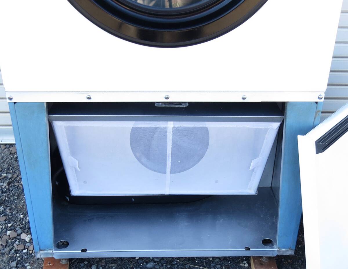 コイン式乾燥機 再生メンテ済 サンヨーSCD-3551GC AC100v-50Hz/7㎏ 都市ガス _フィルター室再塗装