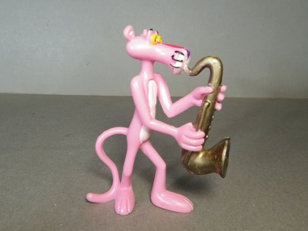 Pink Panther ピンクパンサー PVCフィギュア サックス YOLANDA_画像1