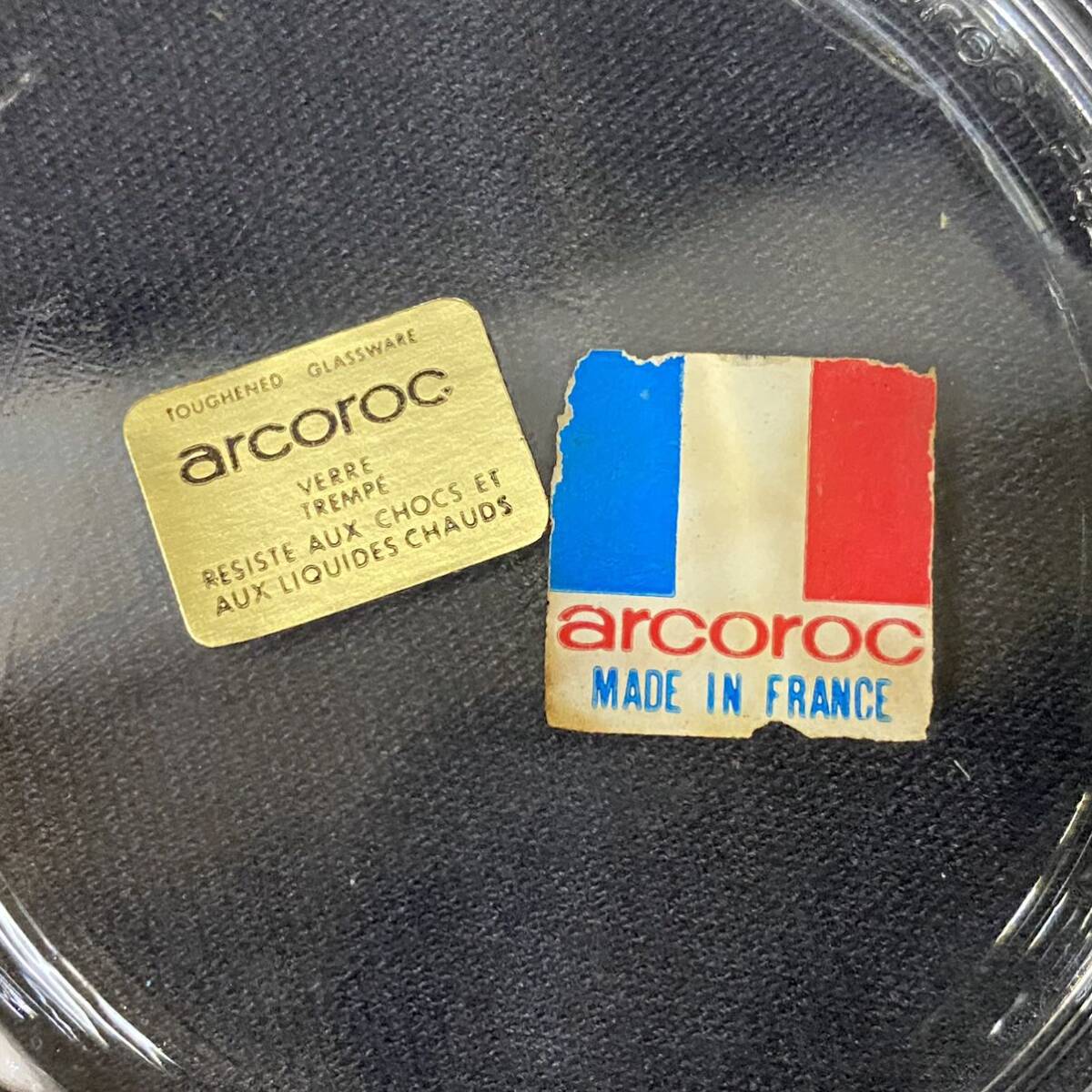 ARCOROC アルコロック ガラスボウル 3点セット MADE IN FRANCE ガラス食器 ガラス鉢 の画像6