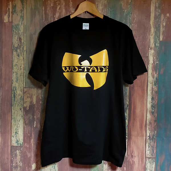 送込　Wu-Tang Clan ウータン・クラン　半袖Tシャツ 黒　Lサイズ_画像1