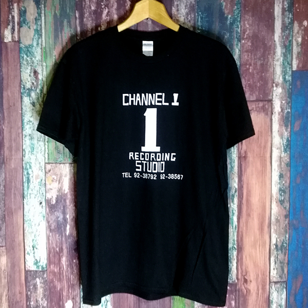 送込 Channel１ studio チャンネル１ Kingston 半袖Tシャツ 黒 Lサイズ の画像1