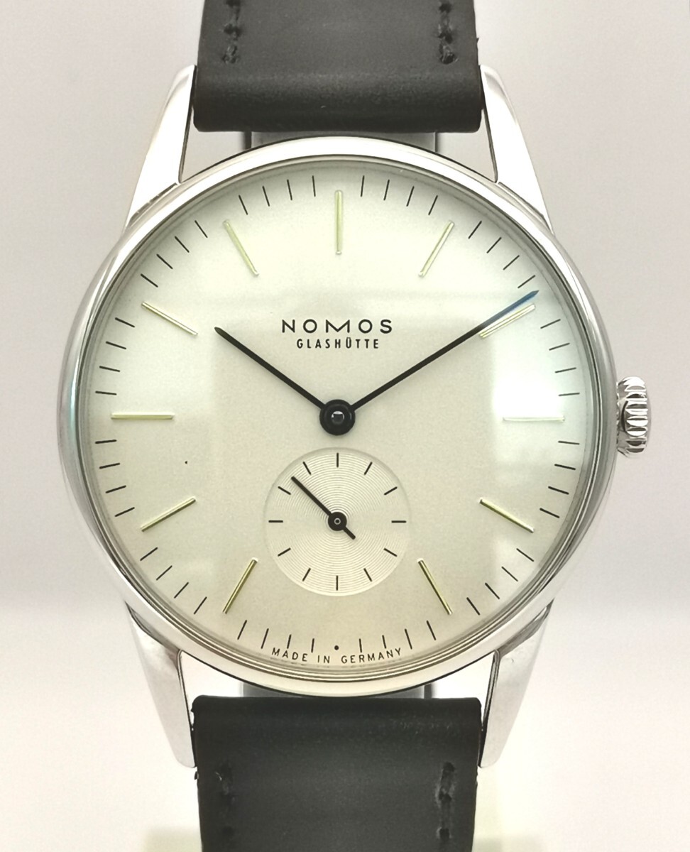 極美品 NOMOS ノモス オリオン スモセコ 日差少ない 手巻き 時計の画像1